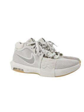 Nike Lebron Witness 8 Basketball Shoes Light Iron ORE/SAIL/Gum Mens 12
